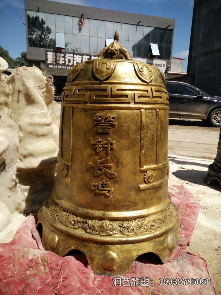 景区铜雕钟景观雕塑 景区铜雕钟景观雕塑