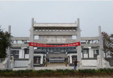街道石雕牌坊雕塑