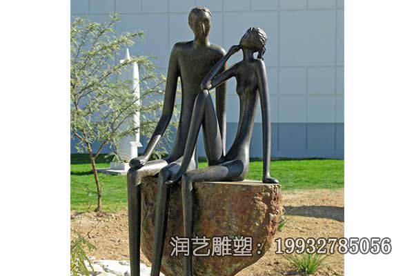 公园铜雕情侣雕塑 公园铜雕情侣雕塑
