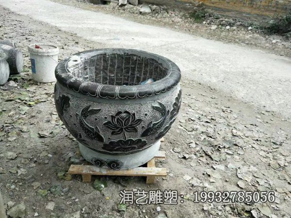 城市石雕水缸雕塑 城市石雕水缸雕塑
