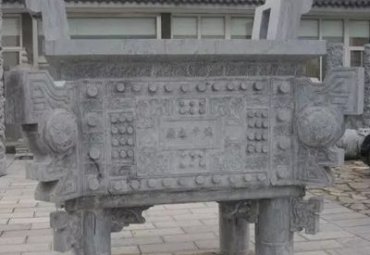 景区石雕香炉雕塑