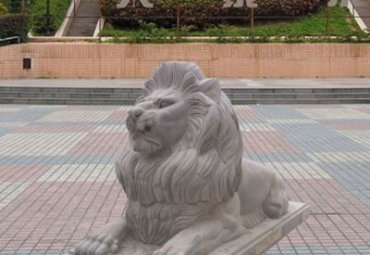 酒店石雕狮子雕塑