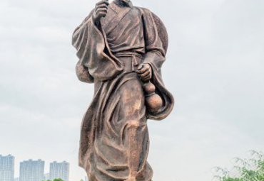 校园铜雕华佗雕塑