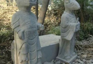 园林十二生肖石雕雕塑