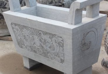 寺庙香炉石雕雕塑