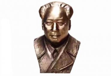 广场铜雕毛泽东雕塑