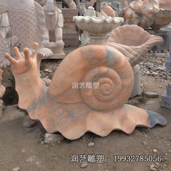 公园石雕蜗牛雕塑 公园石雕蜗牛雕塑