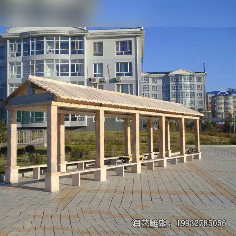 广场石雕长廊雕塑 广场石雕长廊雕塑