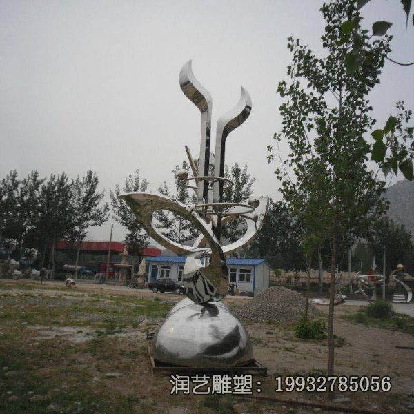 景区不锈钢希望景观雕塑 景区不锈钢希望景观雕塑