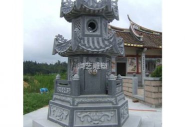 酒店石雕塔雕塑