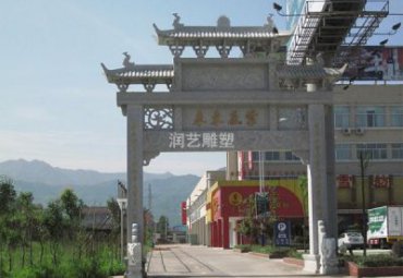 公司石雕牌楼雕塑