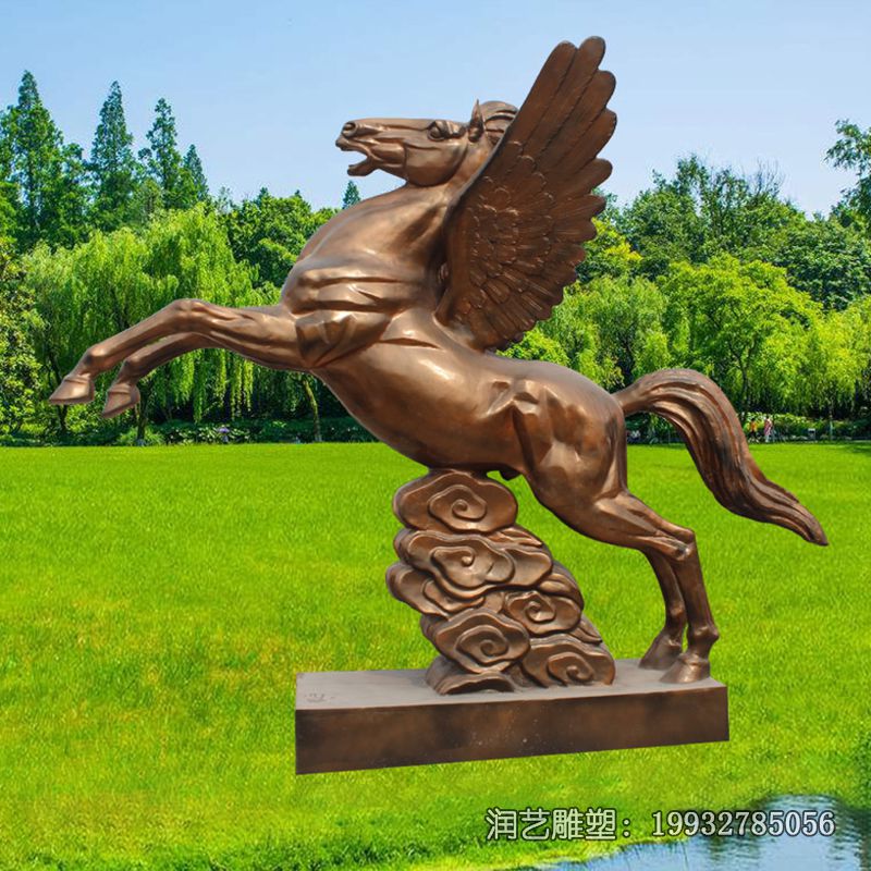 城市铜雕马动物雕塑 城市铜雕马动物雕塑
