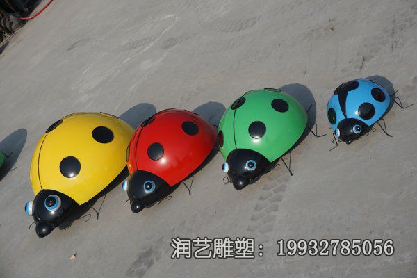 城市瓢虫不锈钢雕塑 城市瓢虫不锈钢雕塑