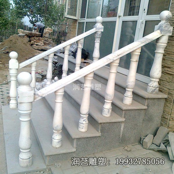 小区石雕栏杆雕塑 小区石雕栏杆雕塑