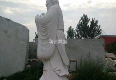 公司石雕老子雕塑