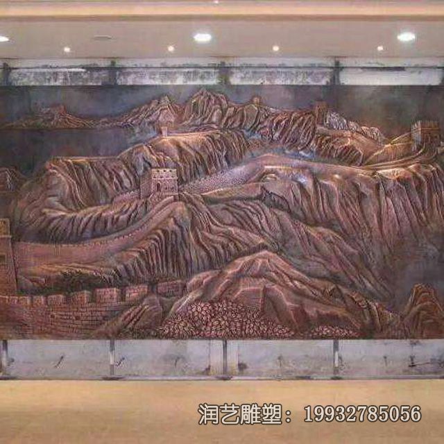 公司铜浮雕景观雕塑 公司铜浮雕景观雕塑