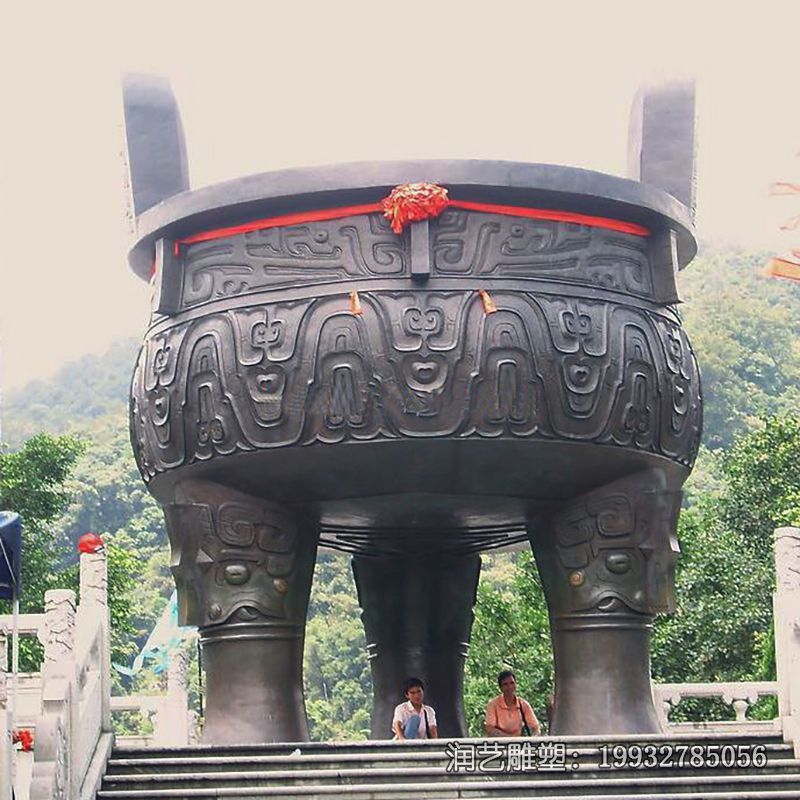 公园铜雕鼎景观雕塑 公园铜雕鼎景观雕塑