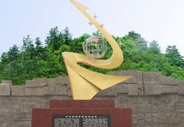 企业景观不锈钢希望雕塑