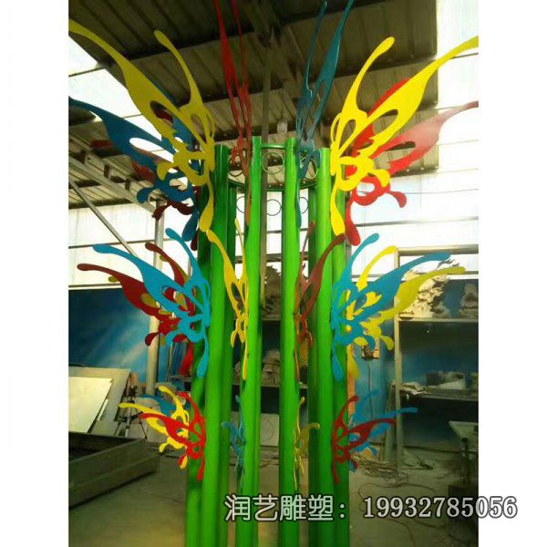 广场蝴蝶不锈钢雕塑 广场蝴蝶不锈钢雕塑