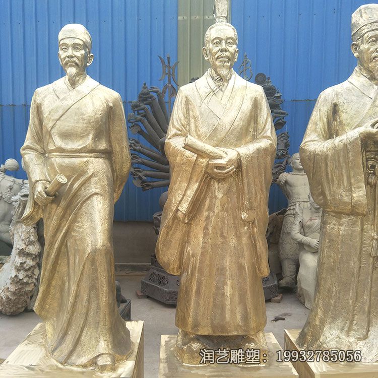 企业铜雕扁鹊雕塑 企业铜雕扁鹊雕塑