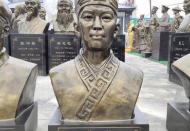 学校铜雕蔡伦雕塑