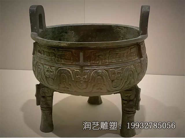 景区铜雕香炉雕塑 景区铜雕香炉雕塑