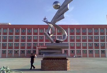 企业书籍不锈钢景观雕塑