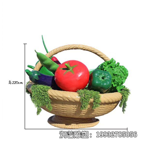 草坪玻璃钢景观蔬菜雕塑 草坪玻璃钢景观蔬菜雕塑