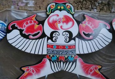 游乐场不锈钢风筝雕塑