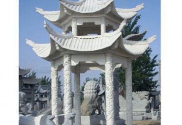 小区凉亭石雕