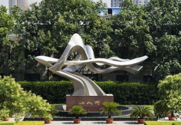 学校不锈钢游泳雕塑