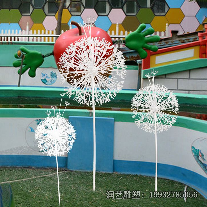 学校不锈钢蒲公英雕塑 学校不锈钢蒲公英雕塑
