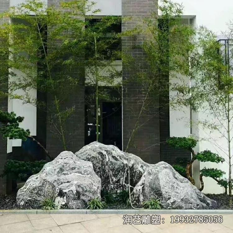 小区假山石雕 小区假山石雕