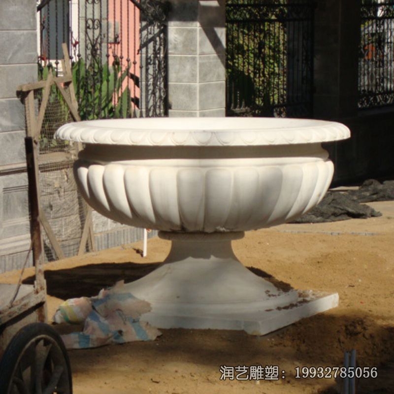 学校花盆石雕 学校花盆石雕