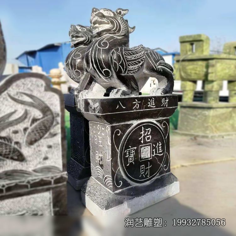 商场门墩石雕 商场门墩石雕