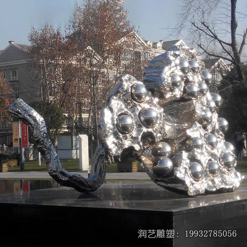 小区不锈钢莲蓬雕塑 小区不锈钢莲蓬雕塑