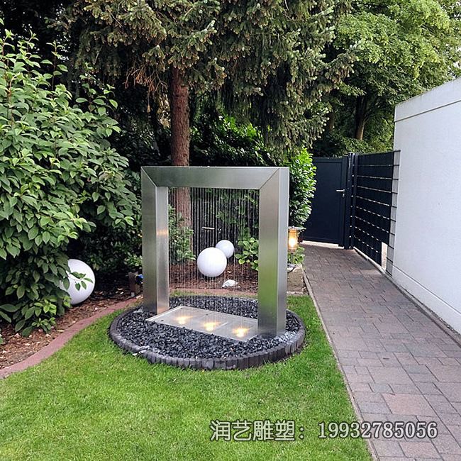 游乐场不锈钢喷泉雕塑 游乐场不锈钢喷泉雕塑