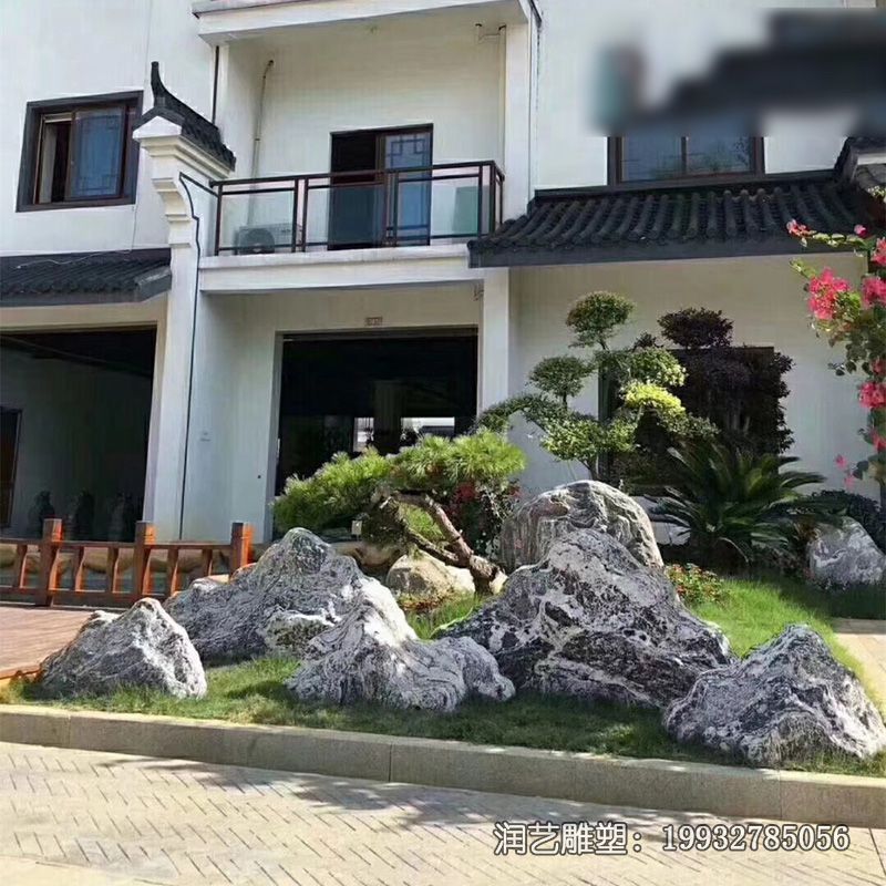 企业假山景观石雕 企业假山景观石雕