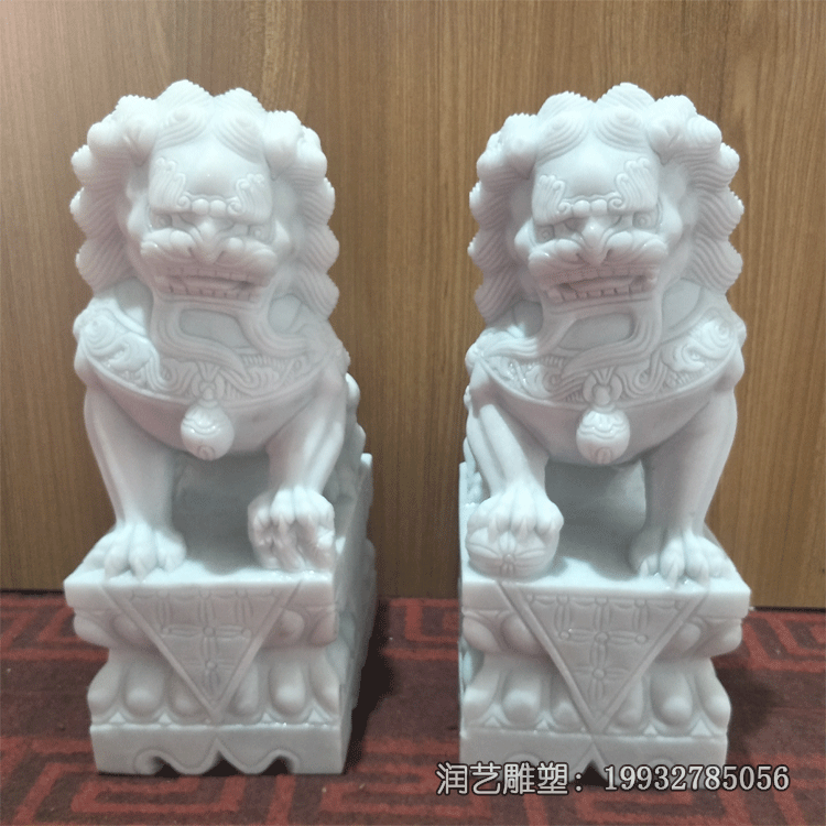小区石雕狮子雕塑 小区石雕狮子雕塑