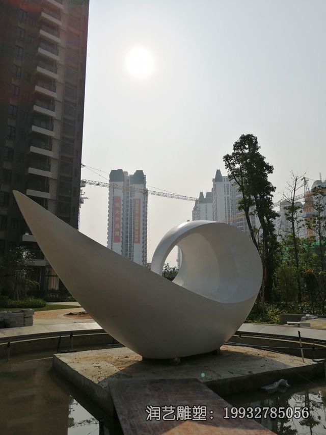 酒店不锈钢树叶雕塑 酒店不锈钢树叶雕塑