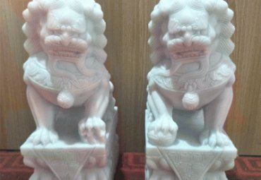 小区石雕狮子雕塑
