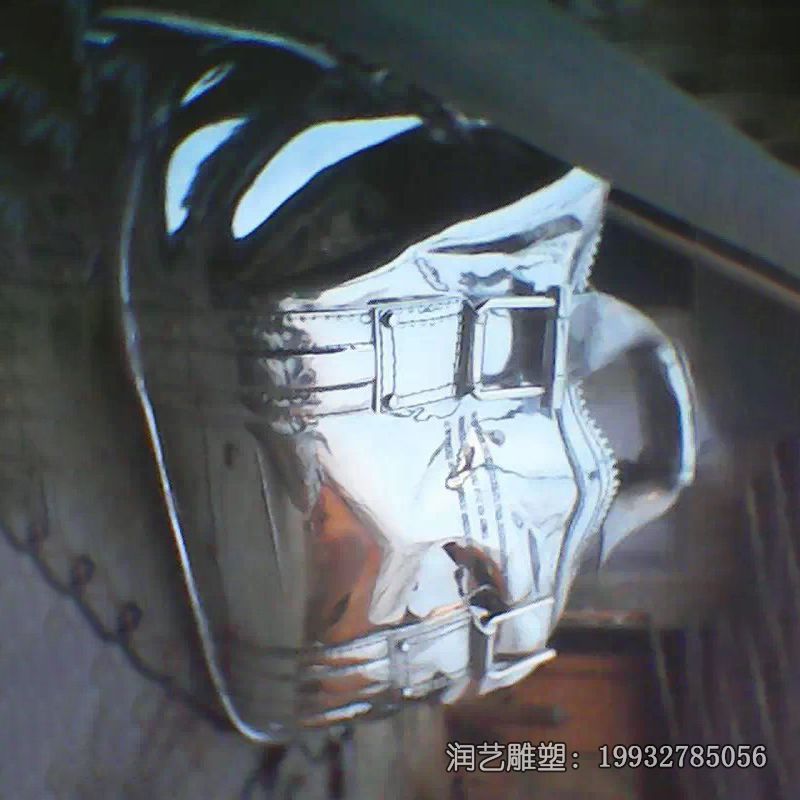 商业街不锈钢手提包雕塑 商业街不锈钢手提包雕塑