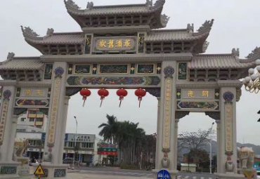 广场石雕牌坊雕塑