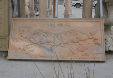 街道石雕浮雕景观雕塑
