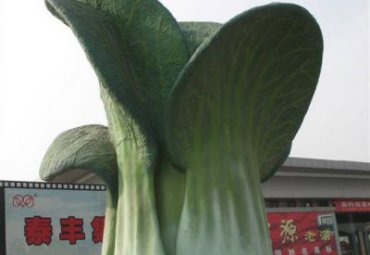 商业街玻璃钢蔬菜雕塑