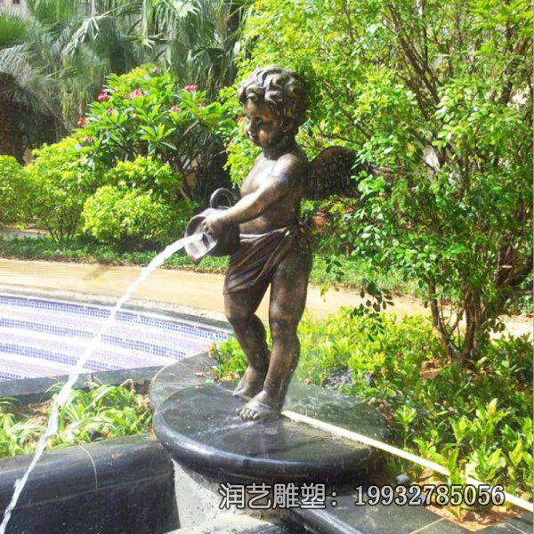 公园铜雕喷泉雕塑 公园铜雕喷泉雕塑