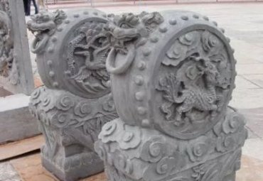 广场石雕门墩雕塑
