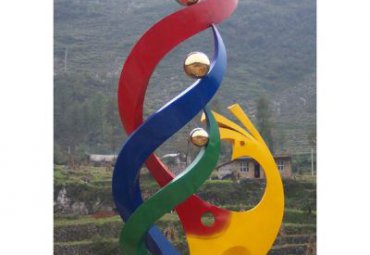 学校不锈钢凤凰雕塑