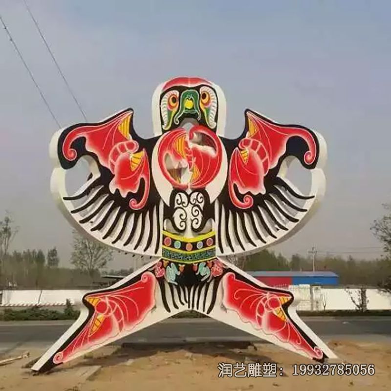 公园不锈钢风筝雕塑 公园不锈钢风筝雕塑