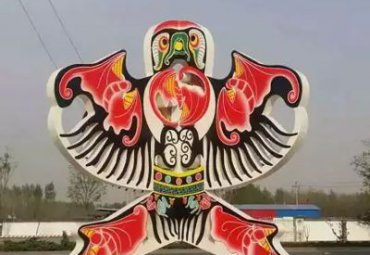 公园不锈钢风筝雕塑
